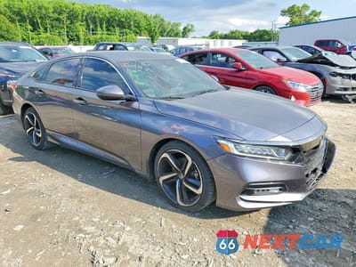 Czwarte zdjęcie samochodu z boku: 2020 HONDA ACCORD SPORT VIN:1HGCV1F33LA157043 - miniatura
