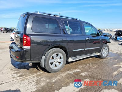 Trzecie zdjęcie samochodu z tyłu: 2010 NISSAN ARMADA PLATINUM VIN:5N1BA0NE8AN600646 - miniatura