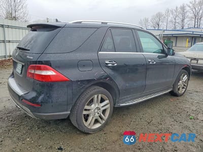 Trzecie zdjęcie samochodu z tyłu: 2014 MERCEDES-BENZ ML 350 4MATIC VIN:4JGDA5HB1EA399564 - miniatura