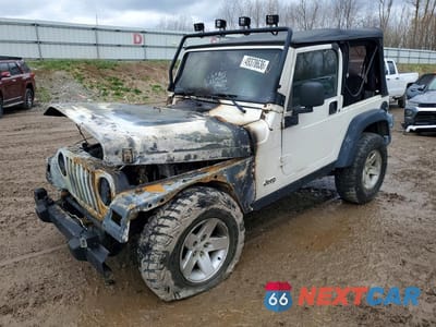 2003 JEEP WRANGLER / TJ RUBICON 1J4FA69SX3P365662 - główne zdjęcie licytacji z USA - miniatura