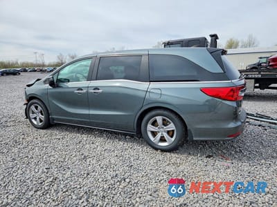 Drugie zdjęcie samochodu z przodu: 2020 HONDA ODYSSEY EXL VIN:5FNRL6H73LB035009 - miniatura