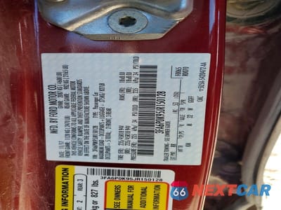Zdjęcie 12 z 12 samochodu: 2018 FORD FUSION TITANIUM VIN:3FA6P0K95JR150128 - miniatura