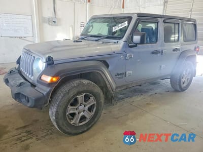 2021 JEEP WRANGLER UNLIMITED SPORT 1C4HJXKN0MW618794 - główne zdjęcie licytacji z USA - miniatura