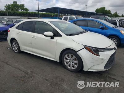 Czwarte zdjęcie samochodu z boku: 2020 TOYOTA COROLLA LE VIN:JTDEPRAE3LJ045142 - miniatura