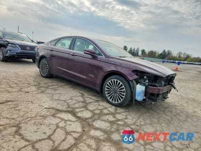 Czwarte zdjęcie samochodu z boku: 2018 FORD FUSION SE PHEV VIN:3FA6P0PUXJR272254 - miniatura