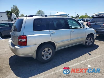 Trzecie zdjęcie samochodu z tyłu: 2006 TOYOTA HIGHLANDER BASE VIN:JTEGD21AX60140356 - miniatura