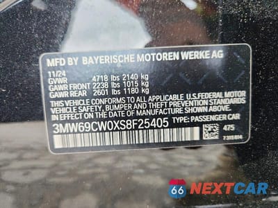 Zdjęcie 13 z 13 samochodu: 2025 BMW 330I VIN:3MW69CW0XS8F25405 - miniatura