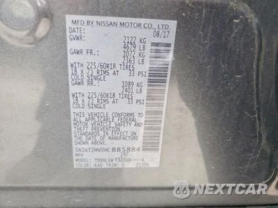 Zdjęcie 14 z 14 samochodu: 2017 NISSAN ROGUE SL VIN:5N1AT2MV0HC885884 - miniatura