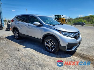 Czwarte zdjęcie samochodu z boku: 2021 HONDA CR-V EXL VIN:7FART6H87ME007521 - miniatura