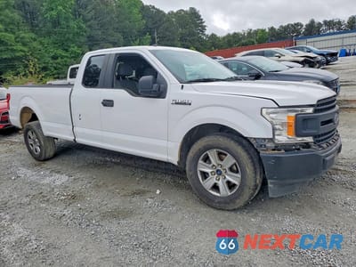 Czwarte zdjęcie samochodu z boku: 2019 FORD F150 SUPER CAB VIN:1FTFX1C53KKE28719 - miniatura