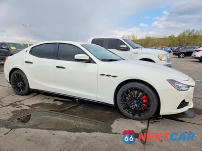 Czwarte zdjęcie samochodu z boku: 2017 MASERATI GHIBLI S VIN:ZAM57RTA0H1227684 - miniatura