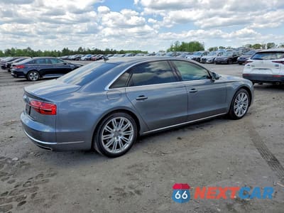 Trzecie zdjęcie samochodu z tyłu: 2015 AUDI A8 L TDI QUATTRO VIN:WAU3MAFD3FN002481 - miniatura
