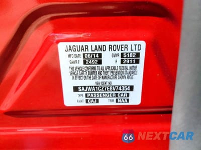 Zdjęcie 12 z 12 samochodu: 2014 JAGUAR XJ VIN:SAJWA1CZ7E8V74354 - miniatura