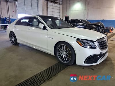 Czwarte zdjęcie samochodu z boku: 2020 MERCEDES-BENZ S 63 AMG 4MATIC VIN:WDDUG8JBXLA517385 - miniatura