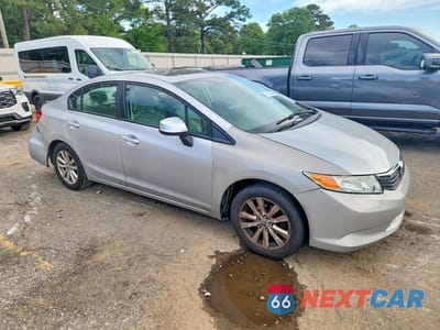 Czwarte zdjęcie samochodu z boku: 2012 HONDA CIVIC EX VIN:19XFB2F8XCE035136 - miniatura