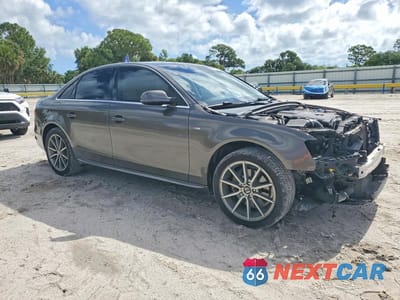 Czwarte zdjęcie samochodu z boku: 2014 AUDI A4 PREMIUM PLUS VIN:WAUFFAFL7EN001766 - miniatura