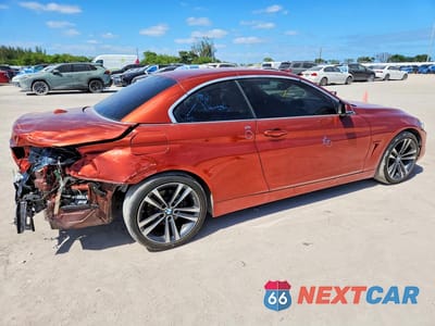 Trzecie zdjęcie samochodu z tyłu: 2020 BMW 430I VIN:WBA4Z1C01L5P60323 - miniatura
