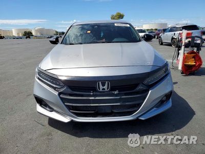 Piąte zdjęcie samochodu w środku: 2021 HONDA ACCORD SPORT VIN:1HGCV1F3XMA079233 - miniatura