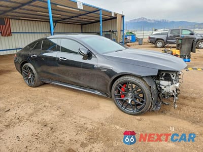 Czwarte zdjęcie samochodu z boku: 2022 MERCEDES-BENZ AMG GT 43 VIN:W1K7X5KB4NA051725 - miniatura