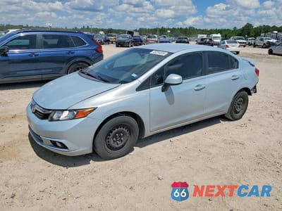 2012 HONDA CIVIC LX 2HGFB2F5XCH555848 - główne zdjęcie licytacji z USA - miniatura
