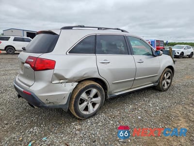Trzecie zdjęcie samochodu z tyłu: 2010 ACURA MDX TECHNOLOGY VIN:2HNYD2H66AH529939 - miniatura