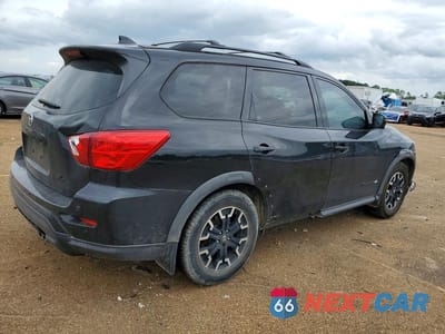 Trzecie zdjęcie samochodu z tyłu: 2019 NISSAN PATHFINDER SL VIN:5N1DR2MN8KC624912 - miniatura