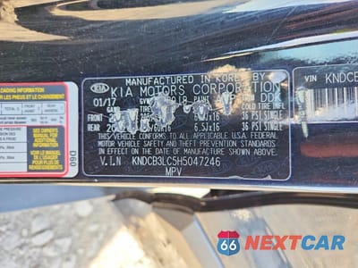 Zdjęcie 13 z 13 samochodu: 2017 KIA NIRO LX VIN:KNDCB3LC5H5047246 - miniatura