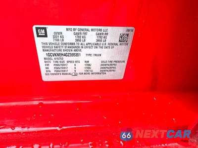 Zdjęcie 11 z 11 samochodu: 2016 CHEVROLET SILVERADO K1500 VIN:1GCVKNEH4GZ395351 - miniatura