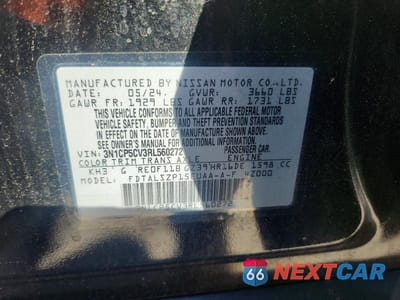 Zdjęcie 13 z 13 samochodu: 2024 NISSAN KICKS SV VIN:3N1CP5CV3RL560272 - miniatura