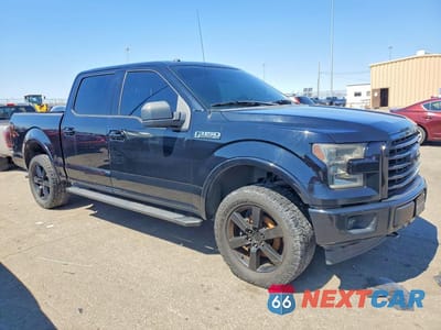 Czwarte zdjęcie samochodu z boku: 2017 FORD F150 SUPERCREW VIN:1FTEW1EG6HFB87883 - miniatura