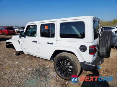 Drugie zdjęcie samochodu z przodu: 2024 JEEP WRANGLER SAHARA 4XE VIN:1C4RJXP65RW233180 - miniatura
