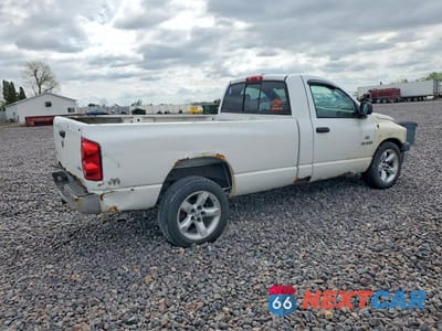 Trzecie zdjęcie samochodu z tyłu: 2008 DODGE RAM 1500 ST VIN:1D7HA16N98J185217 - miniatura
