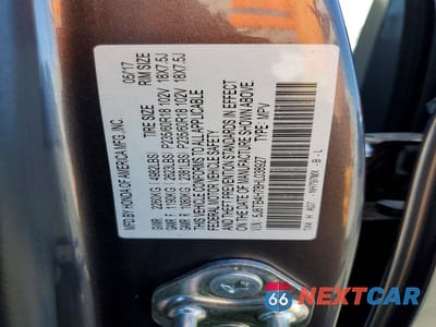 Zdjęcie 13 z 13 samochodu: 2017 ACURA RDX ADVANCE VIN:5J8TB4H78HL038927 - miniatura