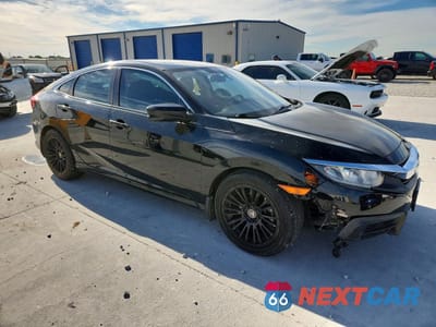 Czwarte zdjęcie samochodu z boku: 2017 HONDA CIVIC EX VIN:19XFC2F73HE034986 - miniatura