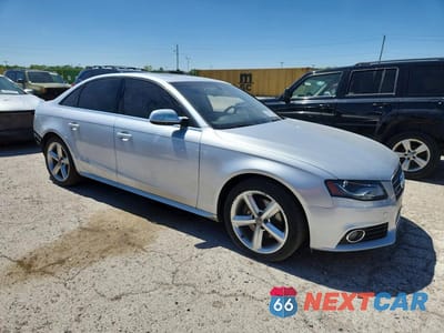 Czwarte zdjęcie samochodu z boku: 2012 AUDI A4 PREMIUM PLUS VIN:WAUFFAFL9CA115059 - miniatura