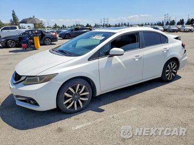 2015 HONDA CIVIC EXL 19XFB2F92FE206247 - główne zdjęcie licytacji z USA - miniatura