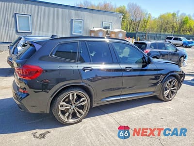 Trzecie zdjęcie samochodu z tyłu: 2018 BMW X3 XDRIVEM40I VIN:5UXTS3C54J0Z02554 - miniatura