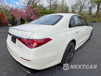 Trzecie zdjęcie samochodu z tyłu: 2023 MERCEDES-BENZ S 580 4MATIC VIN:W1K6G7GB7PA182621 - miniatura