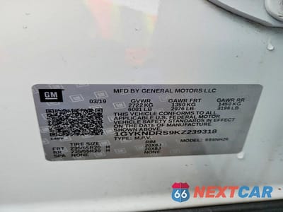 Zdjęcie 13 z 13 samochodu: 2019 CADILLAC XT5 LUXURY VIN:1GYKNDRS9KZ239318 - miniatura