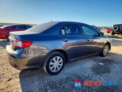 Trzecie zdjęcie samochodu z tyłu: 2011 TOYOTA COROLLA LE VIN:JTDBU4EE2B9133463 - miniatura