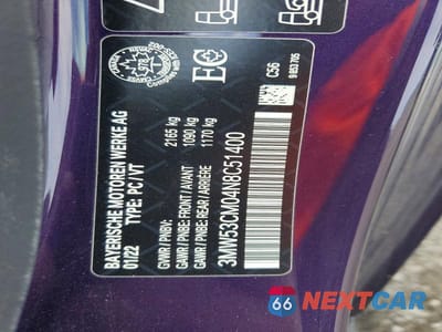 Zdjęcie 12 z 12 samochodu: 2022 BMW M240XI VIN:3MW53CM04N8C51400 - miniatura
