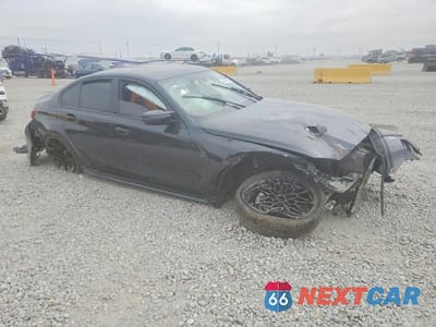Czwarte zdjęcie samochodu z boku: 2022 BMW M3 VIN:WBS53AY04NFM26407 - miniatura