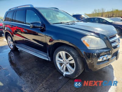Czwarte zdjęcie samochodu z boku: 2011 MERCEDES-BENZ GL 450 4MATIC VIN:4JGBF7BE3BA759761 - miniatura