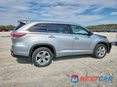 Trzecie zdjęcie samochodu z tyłu: 2016 TOYOTA HIGHLANDER HYBRID LIMITED VIN:5TDDCRFH6GS015667 - miniatura