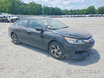 Czwarte zdjęcie samochodu z boku: 2017 HONDA ACCORD LX VIN:1HGCR2F31HA146978 - miniatura