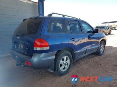 Trzecie zdjęcie samochodu z tyłu: 2006 HYUNDAI SANTA FE VIN:KM8SC13DX6U097404 - miniatura