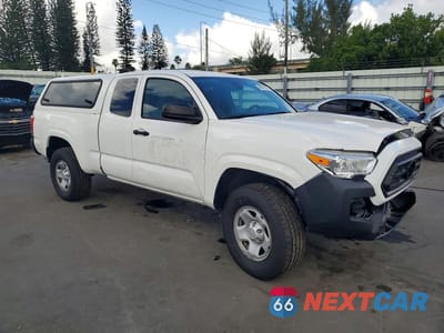 Czwarte zdjęcie samochodu z boku: 2022 TOYOTA TACOMA SR VIN:3TYRX5GN8NT048355 - miniatura