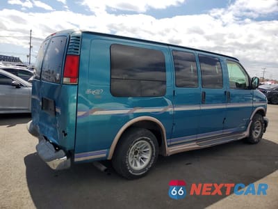 Trzecie zdjęcie samochodu z tyłu: 1999 CHEVROLET EXPRESS G1500 VIN:1GBFG15R7X1024095 - miniatura