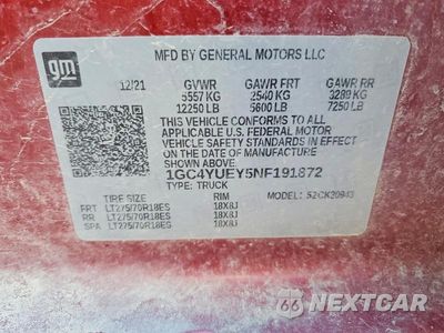 Zdjęcie 14 z 14 samochodu: 2022 CHEVROLET SILVERADO K3500 LTZ VIN:1GC4YUEY5NF191872 - miniatura