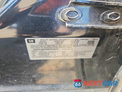 Zdjęcie 13 z 13 samochodu: 2017 GMC TERRAIN SLT 1 VIN:2GKFLUE32H6334372 - miniatura